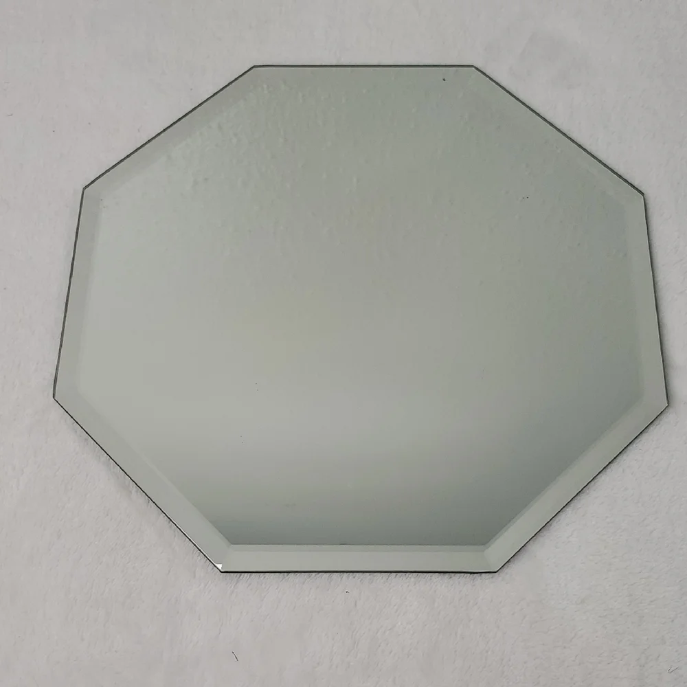 Octagonal Silver Vanity Dresser Mirror Coffee Table Mirror